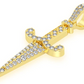1.60CTW Dagger Pendant  customdiamjewel   