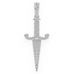 1.60CTW Dagger Pendant  customdiamjewel   