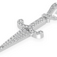 1.60CTW Dagger Pendant  customdiamjewel   