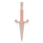1.60CTW Dagger Pendant  customdiamjewel   
