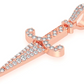 1.60CTW Dagger Pendant  customdiamjewel   