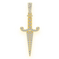 1.60CTW Dagger Pendant  customdiamjewel   