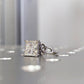 Celtic Cathedral Gold Ring Princess Cut Moissanite Engagement Ring  customdiamjewel   