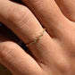 0.07CTW Lab Grown Diamond Milgrain Wedding Band  customdiamjewel   