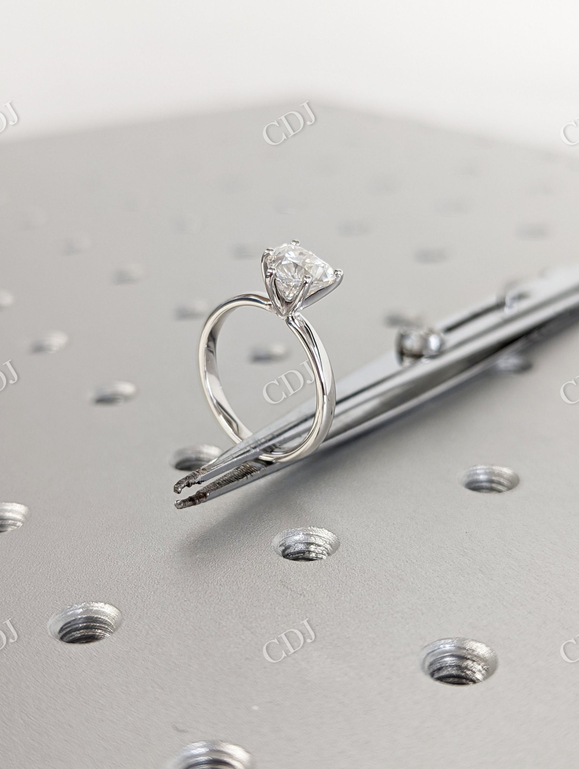 Unique Heart Cut Moissanite Stacking Proposal Ring  customdiamjewel   