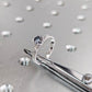 Antique 0.5 CT Round Grey Moissanite Miligrain Engagement Ring  customdiamjewel   