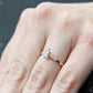 Dainty & Simple Pear Cut Moissanite Engagement Ring  customdiamjewel   