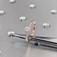 Dainty & Simple Pear Cut Moissanite Engagement Ring  customdiamjewel   