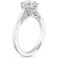 2.05CTW Art Deco Style Lab Grown Diamond Engagement Ring  customdiamjewel Sterling Silver White Gold VVS-EF