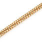 Gold Plated Franco 14K Bracelet For Men  customdiamjewel   