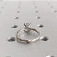 Twig Princess Cut Nature Inspired Moissanite Engagement Ring  customdiamjewel   
