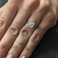 Twig Princess Cut Nature Inspired Moissanite Engagement Ring  customdiamjewel   