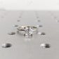 Twig Princess Cut Nature Inspired Moissanite Engagement Ring  customdiamjewel   