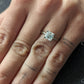 Twig Princess Cut Nature Inspired Moissanite Engagement Ring  customdiamjewel   