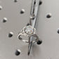 Unique Hexagon Round Moissanite Hexagon Bezel Setting Ring  customdiamjewel   