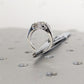 Unique Hexagon Round Moissanite Hexagon Bezel Setting Ring  customdiamjewel   