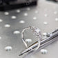 Vintage Moissanite Engagement Ring 14k White Gold Wedding Ring  customdiamjewel   