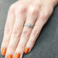 Vintage Moissanite Engagement Ring 14k White Gold Wedding Ring  customdiamjewel   