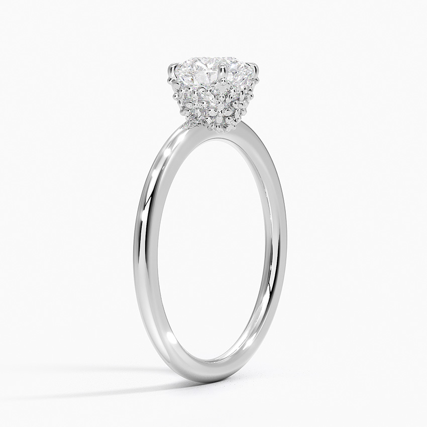 Antique 2CT Lab Grown Diamond Solitaire Engagement Ring  customdiamjewel Sterling Silver White Gold VVS-EF