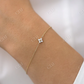 14K Gold Floral Natural Diamond Simple Bracelet For Women  customdiamjewel   