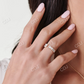 0.55CTW Floating Baguette Cut Lab Grown Diamond Unique Cocktail Band  customdiamjewel   