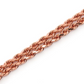 Rope 14k Gold Bracelet For Men hip hop jewelry customdiamjewel