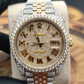41mm Men's Rolex Custom Iced Out Diamond Watch customdiamjewel