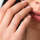 0.15CTW Round Cut Natural Diamond Minimalist Wedding Band  customdiamjewel   