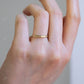 Simple Eternity Yellow Gold Stackable Matching Wedding Band