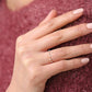 0.15CTW Round Cut Natural Diamond Minimalist Wedding Band  customdiamjewel   