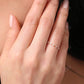 0.15CTW Round Cut Natural Diamond Minimalist Wedding Band  customdiamjewel   