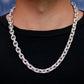 Elongated Hip Hop Iced Out Cuban Chain Necklace  customdiamjewel   