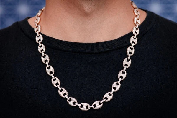 Diamonds Mariner Cuban Link Chain Necklace  customdiamjewel   
