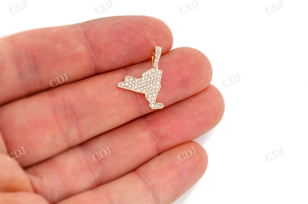 0.33CTW New York State Pendant  customdiamjewel   