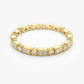 0.50CTW Unique Bezel Set Micro Pave Style Natural Diamond Band  customdiamjewel   
