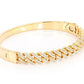High Quality Diamond Cuban Bangle Bracelet  customdiamjewel   