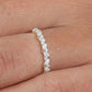 0.35CTW Alternating Marquise Round Lab Grown Diamond Wedding Band  customdiamjewel   