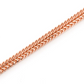 Gold Plated Franco 14K Chain Necklace  customdiamjewel   