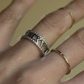 0.50CTW Full Eternity Diamond Roman Numerals Double Band Ring  customdiamjewel   