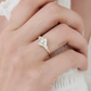 0.82CTW Art Deco Baguette Lab Grown Diamond Wedding Ring  customdiamjewel   