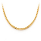 Gold Plated Franco 14K Chain Necklace  customdiamjewel   