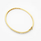 2.60ctw Baguette and Round Lab Grown Diamond Statement Bangle Bracelet  customdiamjewel   
