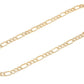 Diamond Figaro Link Chain Hip Hop Necklace  customdiamjewel   