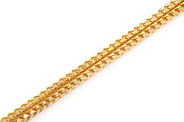 3.5MM Franco 14K Yellow Gold Bracelet  customdiamjewel   