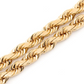 Sterling Silver Rope Gold 14K Bracelet  customdiamjewel   