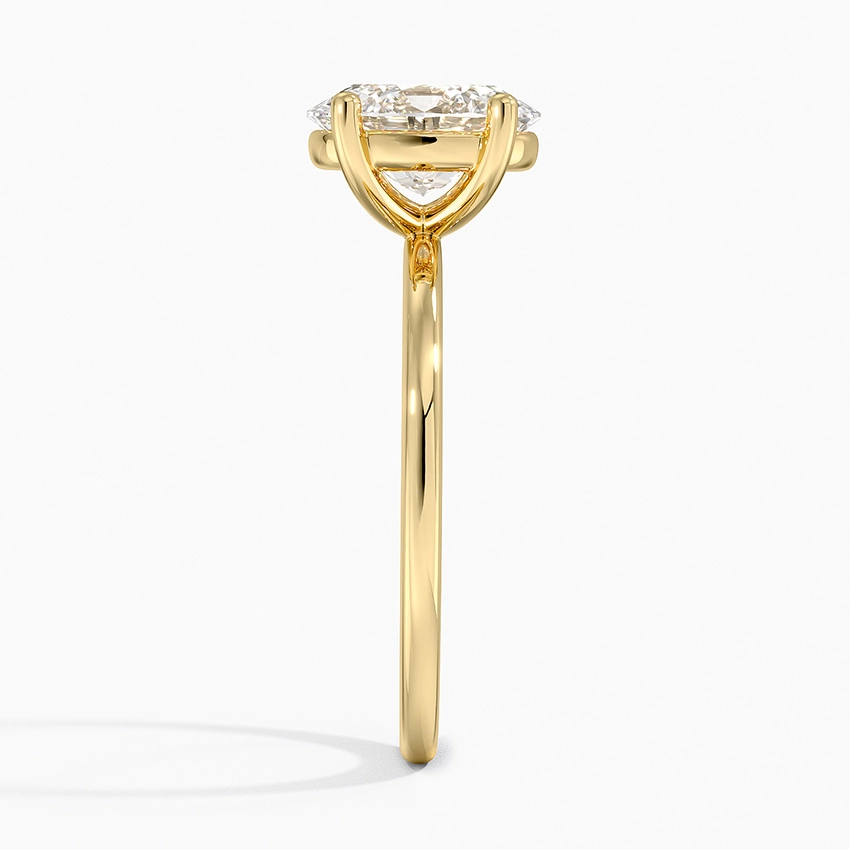 2CT Lab Grown Oval Diamond Solitaire Engagement Ring  customdiamjewel   