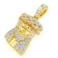 0.33CTW Jesus Round Diamond Hip Hop Pendant  customdiamjewel   