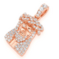 0.33CTW Jesus Round Diamond Hip Hop Pendant  customdiamjewel   