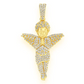 1.20CTW Praying Cherub Angle Diamond Pendant  customdiamjewel   