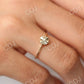 14k Bezel Setting Ballerina Disc Solitaire Diamond Wedding Ring  customdiamjewel   